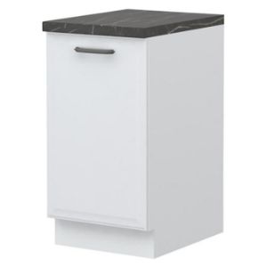 Virtuvės spintelė Evia r-45-1k/4 perlamutrinis pilkas kilimėlis paveikslėlis