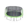 Trampolina Comfort z drabinką 457cm zielona  paveikslėlis