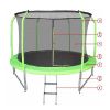 Trampolina Comfort z drabinką 457cm zielona  paveikslėlis