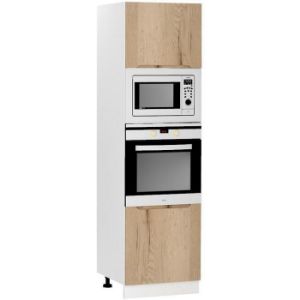 Virtuvės spintelė Zoya D60pk Mv 2133 Pl Oak Halifax/Bia paveikslėlis