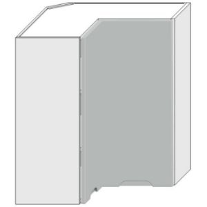 Virtuvės spintelė Zoya Wrn Pl Šviesiai pilka matinė/balta paveikslėlis