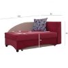 Sofa Lena P Madrid 120 / Amore 105/M-51 RO paveikslėlis