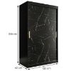 Spintelė Marble T 120 Black/Marble Black paveikslėlis