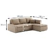 Kampinė sofa Link P elementas 06 paveikslėlis