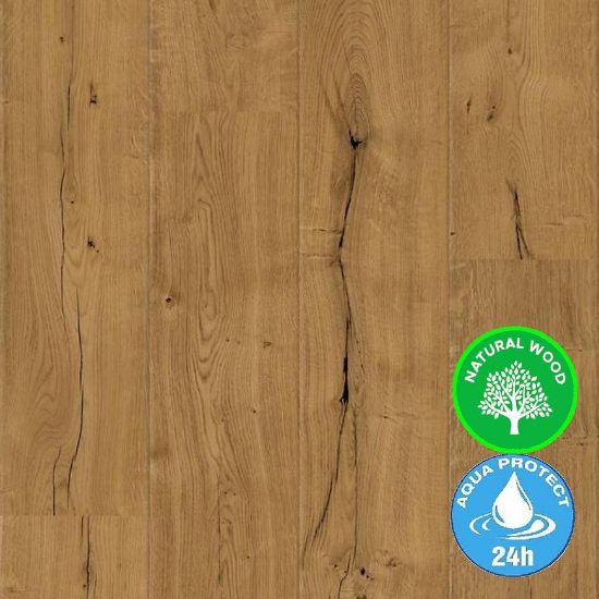 Fanerinė grindų plokštė Sunderland Oak 8,5 mm Veneer Parquet Aqua O274 paveikslėlis