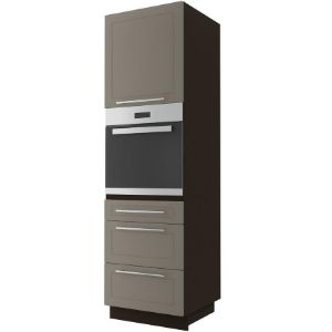 Virtuvės spintelė D14RU/3M Quantum beige mat/lava paveikslėlis