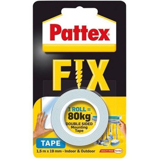 "Pattex Fix" dvipusė juosta 1,5 m x 19 mm paveikslėlis