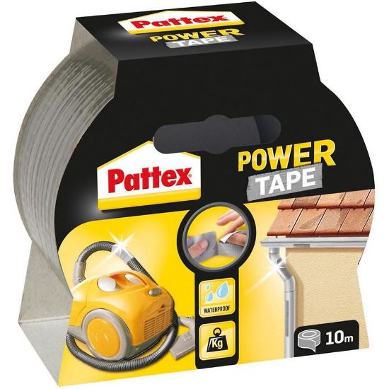 Pattex Power Tape Silver 48mm x 10m paveikslėlis