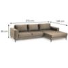 Kampinė sofa Brera P Element 06 paveikslėlis