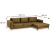 Kampinė sofa Brera P Element 08 paveikslėlis