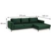 Kampinė sofa Brera P Element 12 paveikslėlis