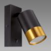 PUZON WLL GU10 BLACK/GOLD 04133 LS1 lempa paveikslėlis