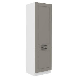 Paveikslėlis Virtuvės spintelė Luna claygrey/balta 60DK-210 2F