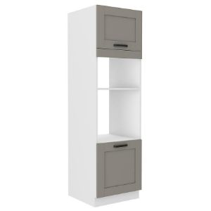 Paveikslėlis Virtuvės spintelė Luna claygrey/balta 60DMP-210 2F