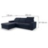 Kampinė sofa Bali Evolution 12 kairioji sofa-lova paveikslėlis