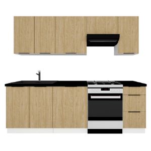 Virtuvė Sonja 240 ąžuolas paveikslėlis