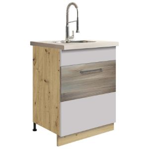 Virtuvės spintelė 11d latte mediena paveikslėlis