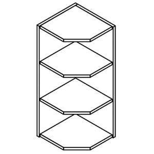 Virtuvės spintelė Katrin WPO pilka matinė paveikslėlis