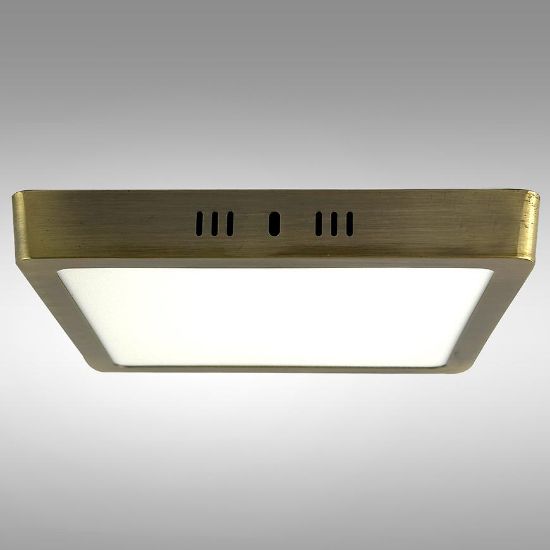 LED skydelis BLOCK 18W 4200K Satin kvadratinis paveikslėlis