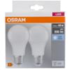 OSRAM LED lemputė A60 E27 8,5W 4000K 2PAK paveikslėlis