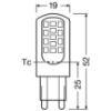 OSRAM LED lemputė G9 4,2W 4000K paveikslėlis