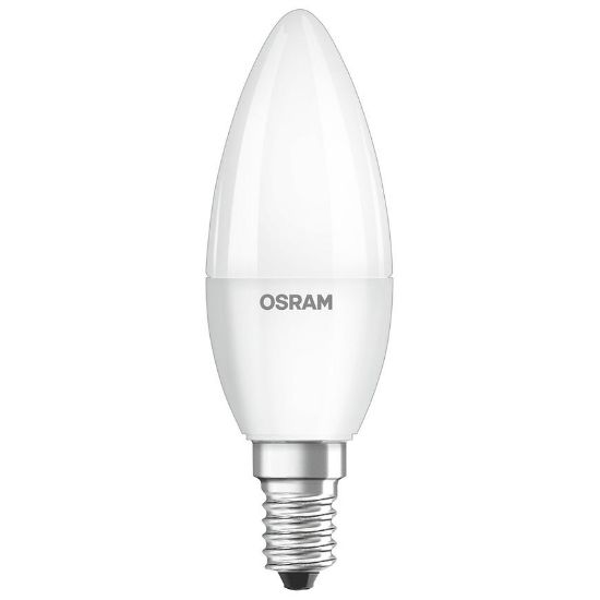 OSRAM LED lemputė B35 E14 5W 4000K 3PAK paveikslėlis