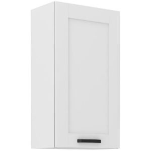 Virtuvinė spintelė LUNA balta matinė/balta 50g-90 1f paveikslėlis